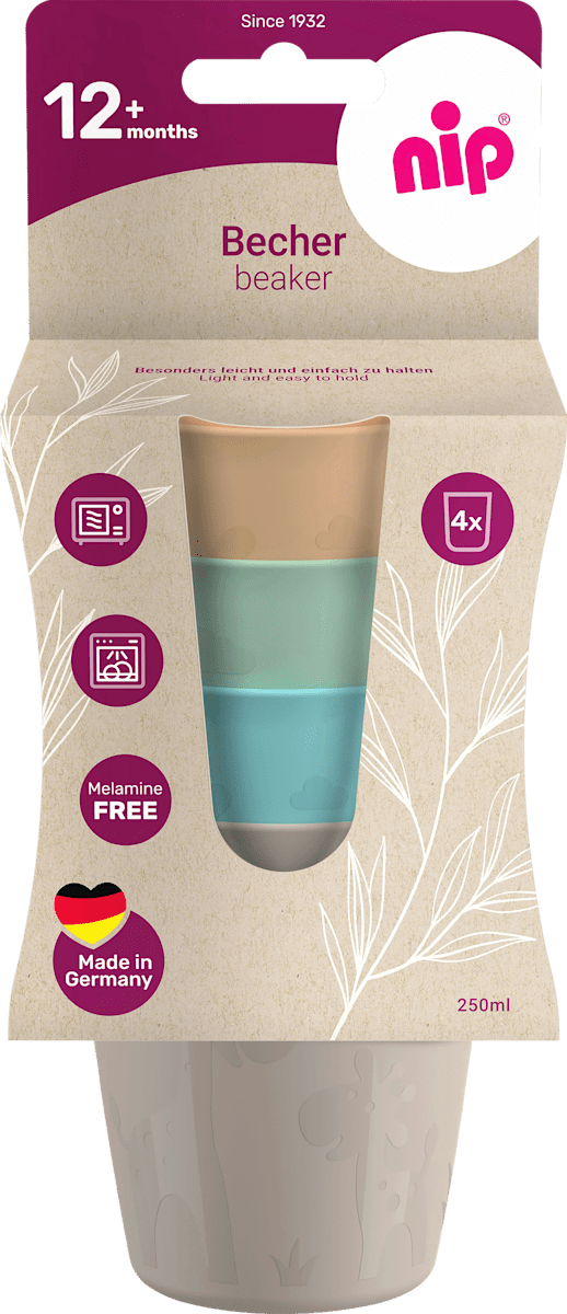 Trinkbecher-Set, 4 St