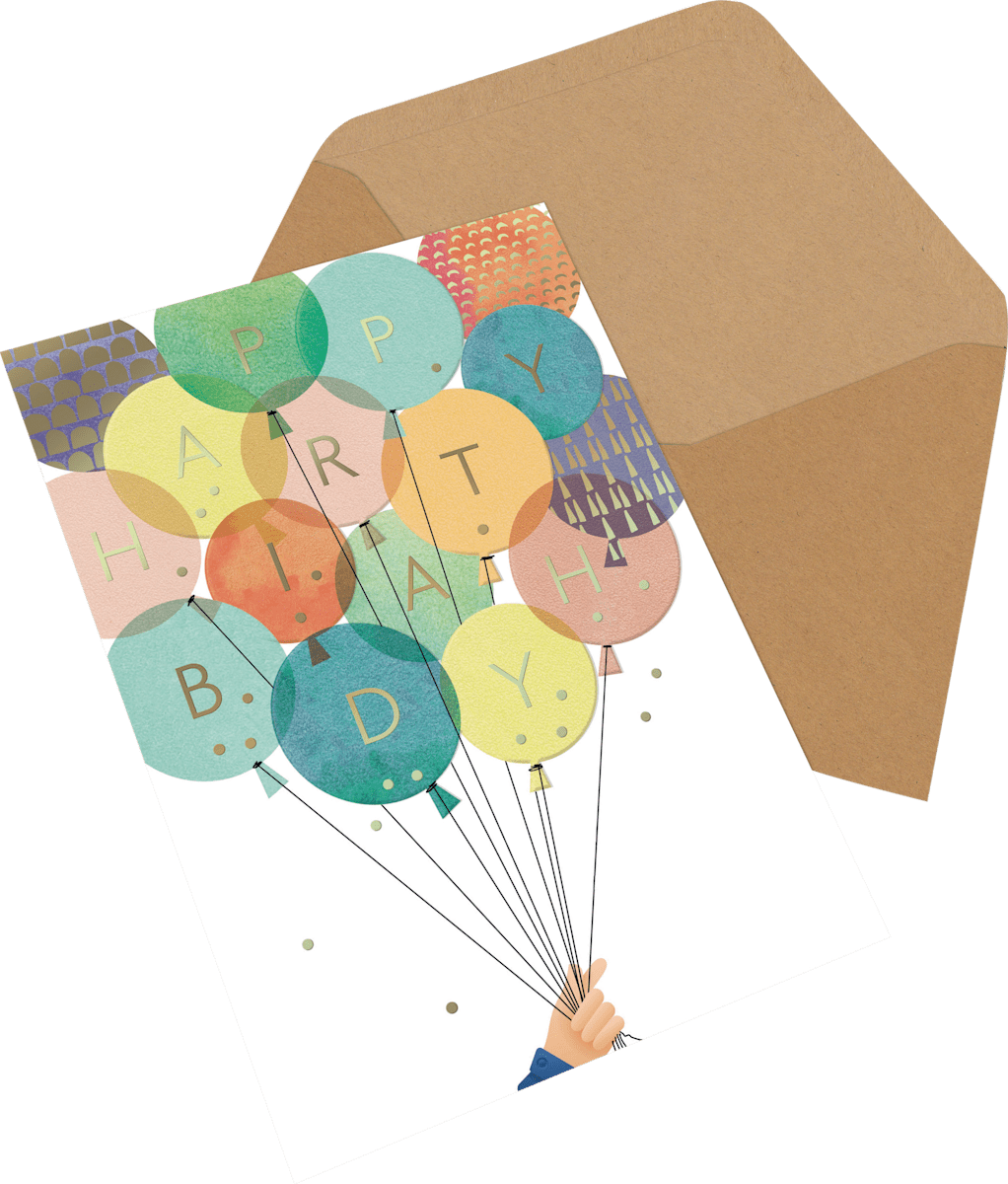 Grukarte Mehrstckpackung Geburtstag, 5 St