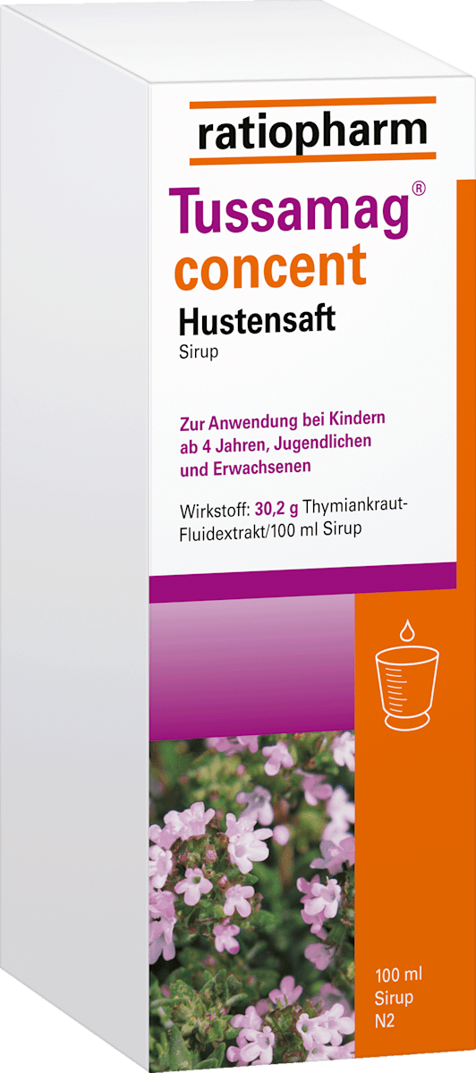 Tussamag Tussamag concent Hustensaft, 100 ml dauerhaft gnstig online  kaufen | dm-med