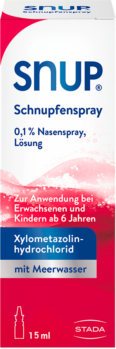 SNUP SNUP Schnupfenspray 0,1 % Xylometazolinhydrochlorid Nasenspray ...