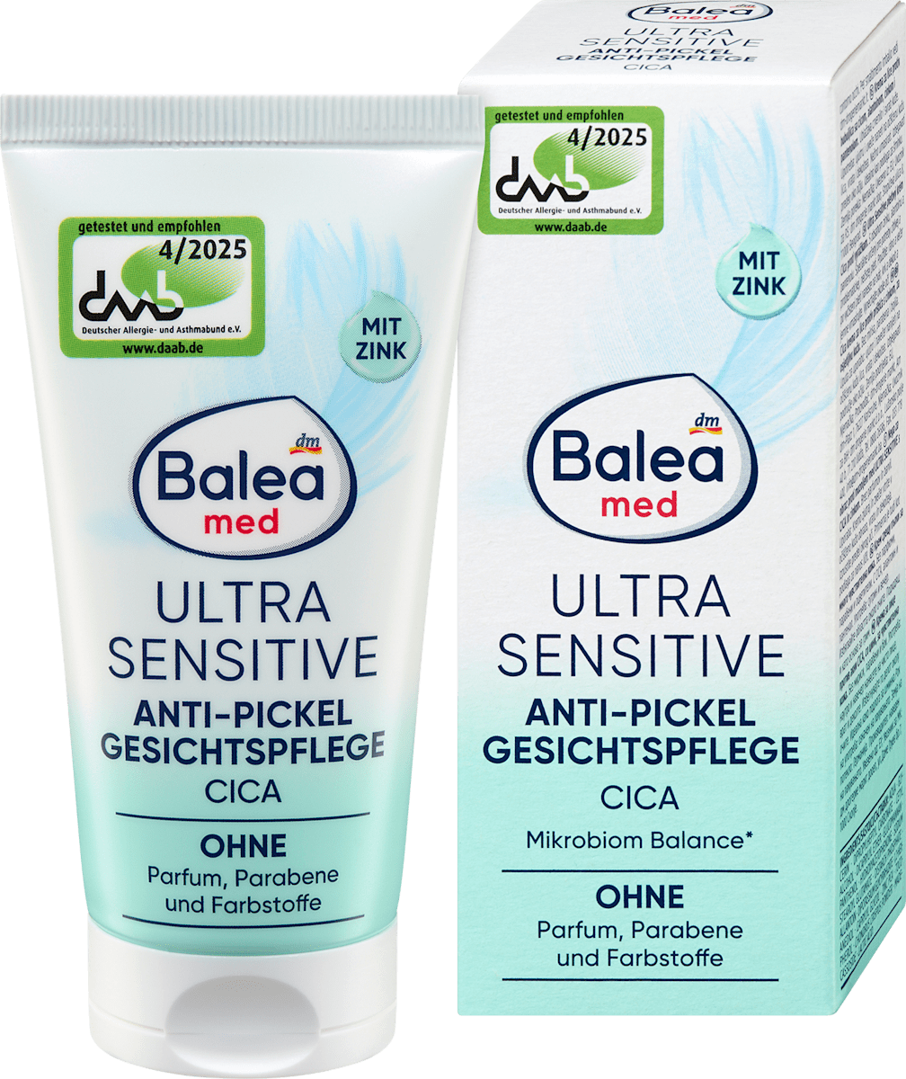 Anti-Pickel Gesichtspflege ultra sensitive, 50 ml