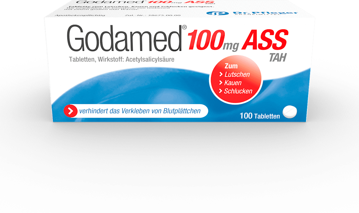 Godamed Godamed 100mg ASS TAH Tabletten, 100 St dauerhaft günstig ...