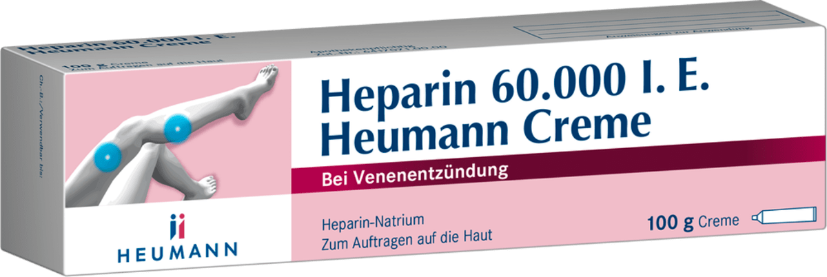 HEUMANN Heparin 60.000 I. E. Heumann Creme, 100 g dauerhaft günstig ...