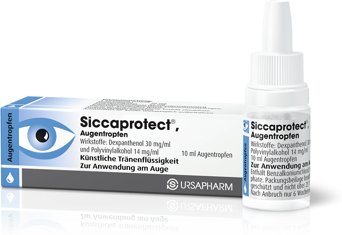 Siccaprotect Augentropfen Knstliche Trnenflssigkeit Zur Anwendung am  Auge, 10 ml