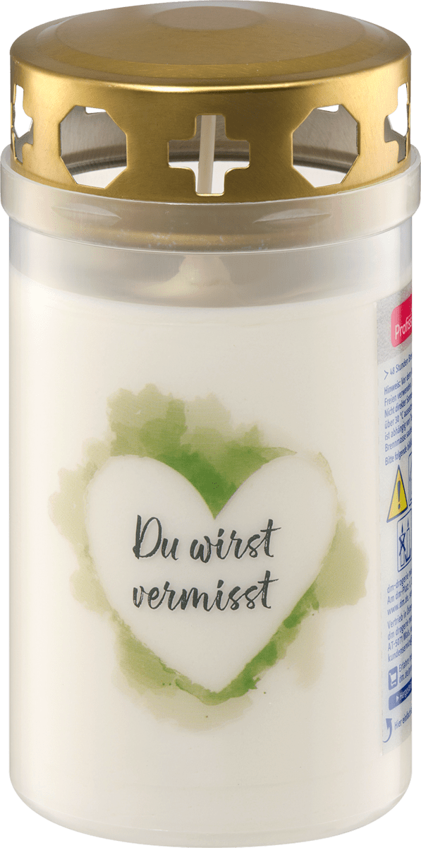 Profissimo Grabkerzen Du wirst vermisst, 1 St dauerhaft günstig online kaufen