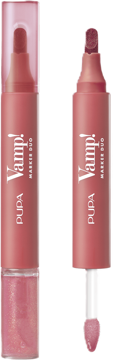 PUPA Vamp! Duo marker i ulje za usne – 004 Spicy Raspberry, 1 kom. | dm.hr