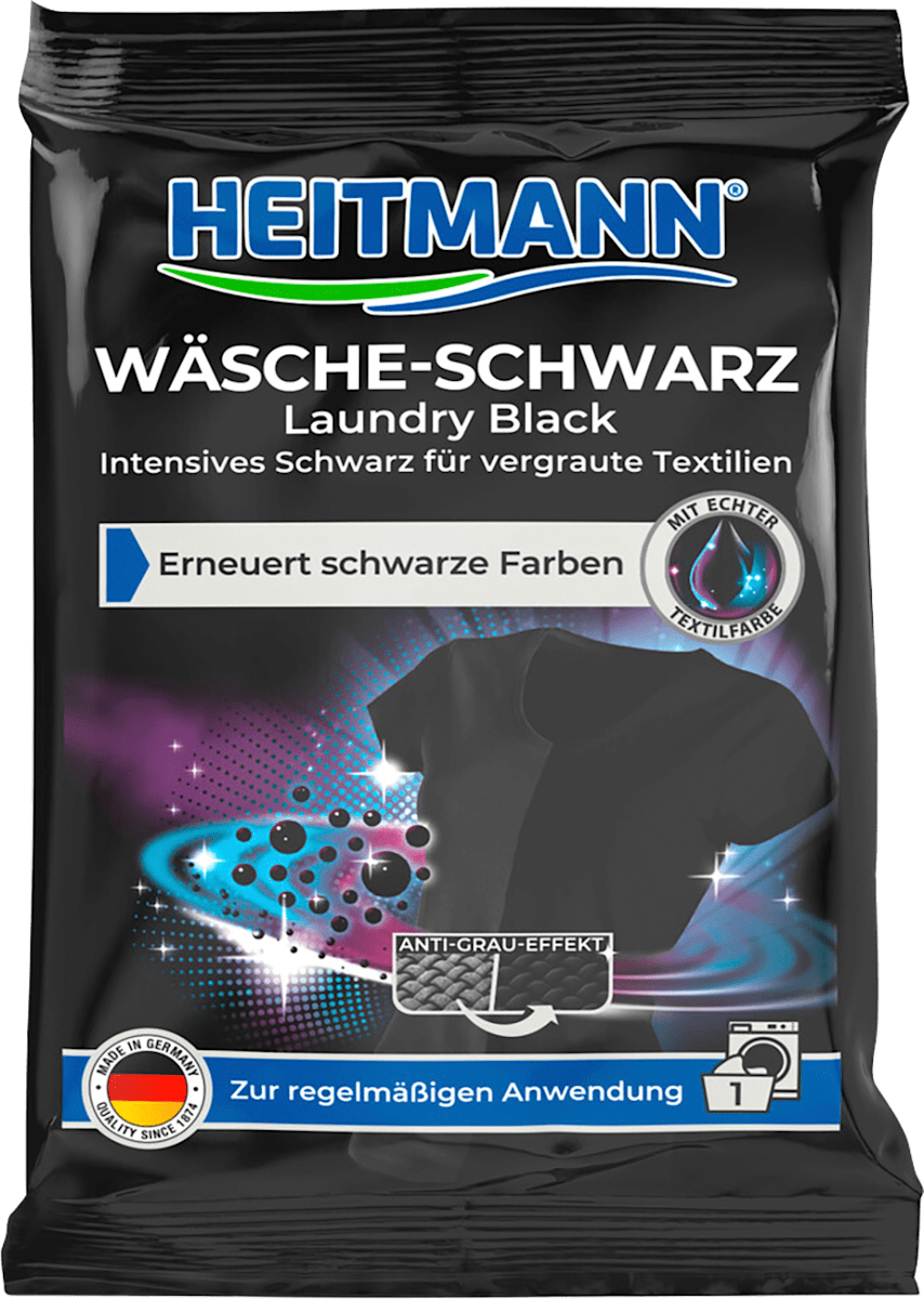 HEITMANN Aditiv rufe negre, 50 g | dm.ro