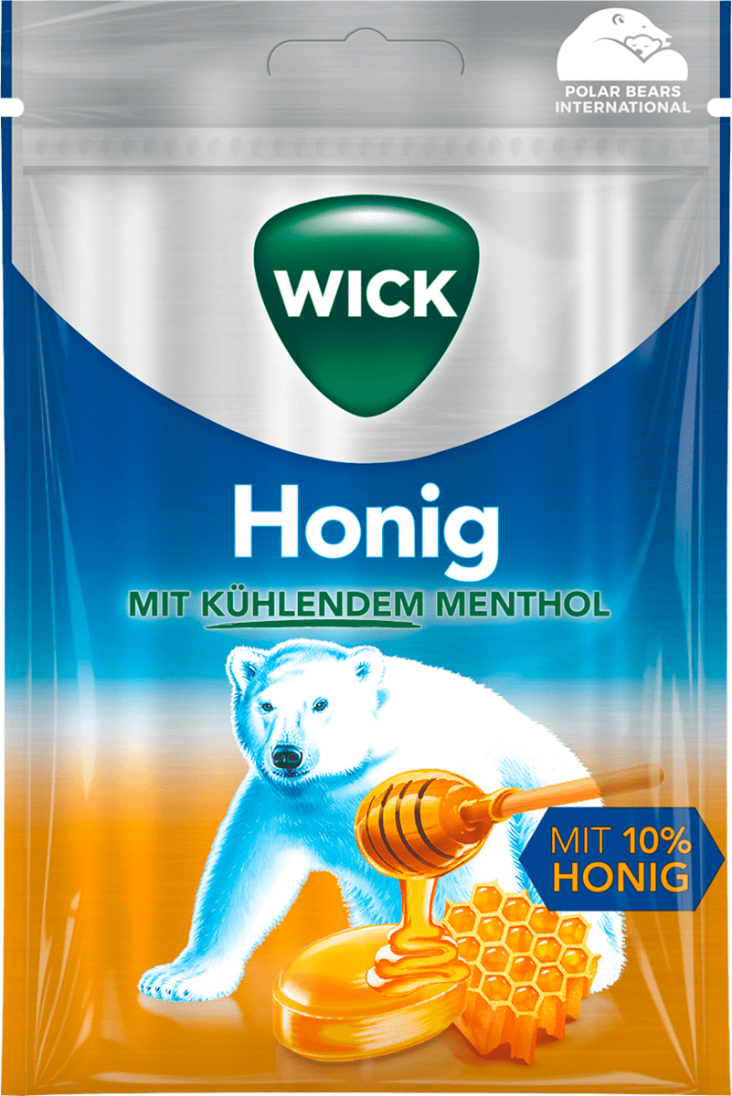 WICK Bonbon, Honig mit Menthol, 72 g dauerhaft günstig online kaufen ...