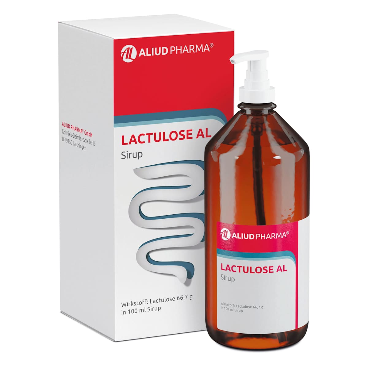 ALIUD PHARMA Aliud Pharma Lactulose AL Sirup 66,7g, 1.000 ml dauerhaft ...