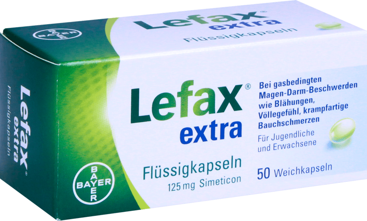 Lefax Lefax extra Flüssig Kapseln, 50 St dauerhaft günstig online ...