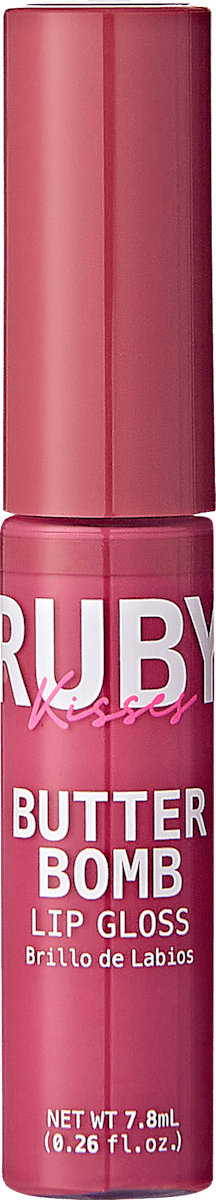 RUBY Kisses Butter Bomb luciu de buze Blushing, 7,8 ml | dm.ro