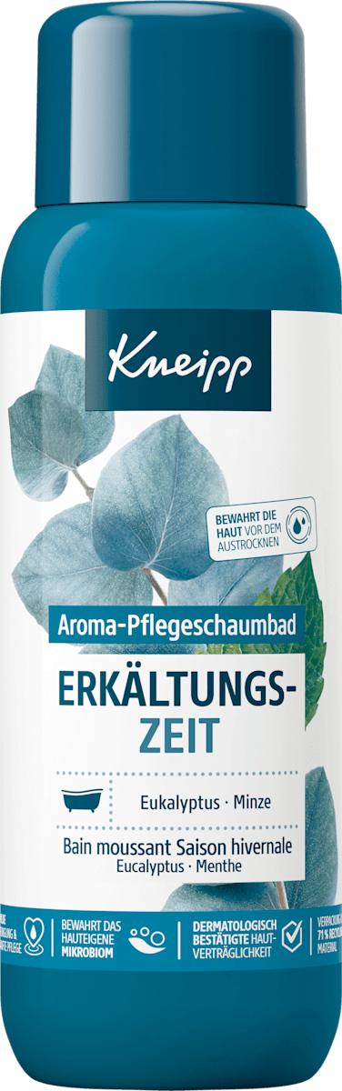 Kneipp Aroma-Pflegeschaumbad 'Zeit Für Träume' – Lavendel Vanille & Abendblume, 2 X 400 Ml, Entspannend & Rückfettend