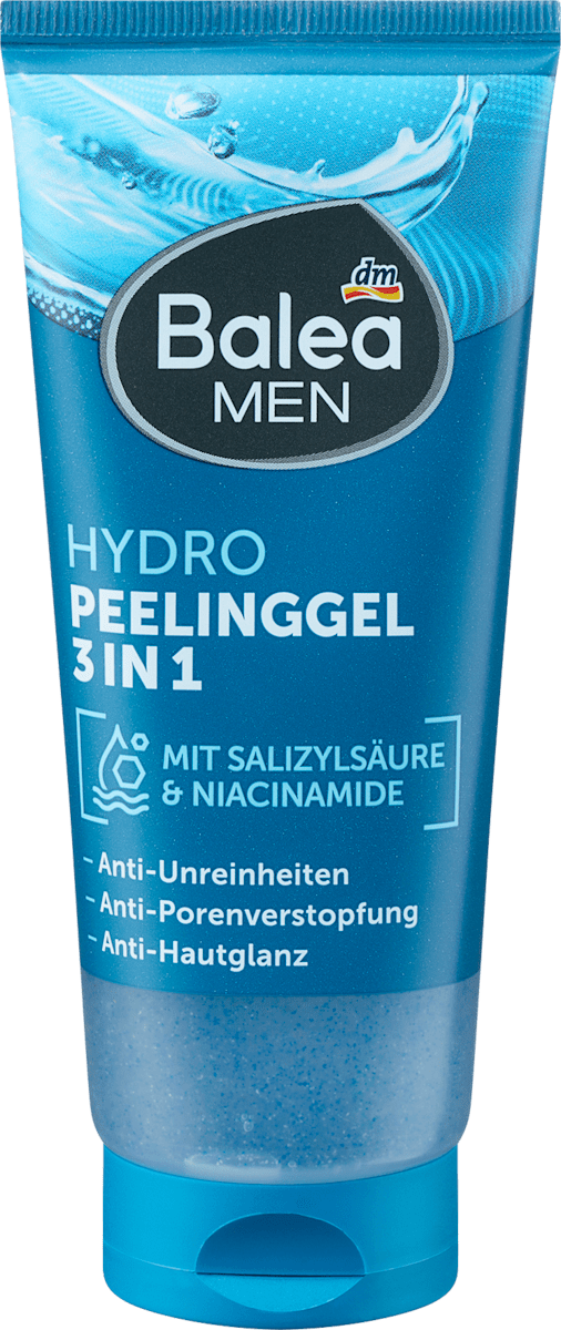 Balea MEN Piling gel za umivanje 3u1 HYDRO, 100 ml | dm.rs