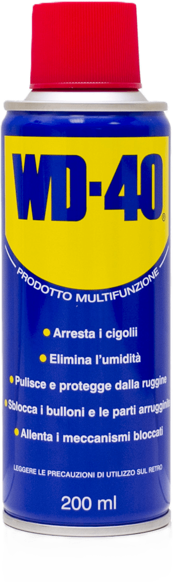 WD-40 Spray aerosol multifunzione, 200 ml