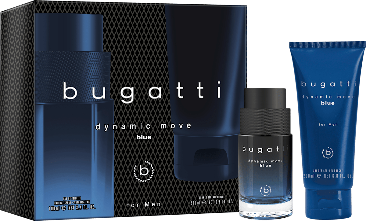 bugatti Geschenkset Dynamic Move Blue, 1 St