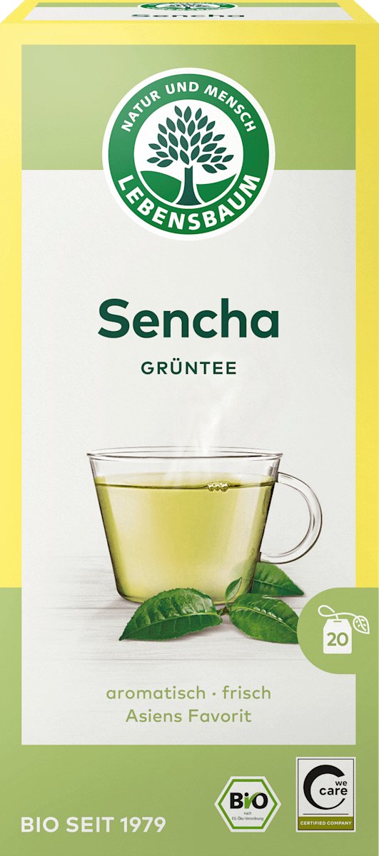 LEBENSBAUM Grüner Tee Sencha (20 Beutel), 30 g dauerhaft günstig online ...