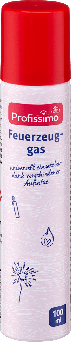 Profissimo Feuerzeuggas, 100 ml dauerhaft günstig online kaufen