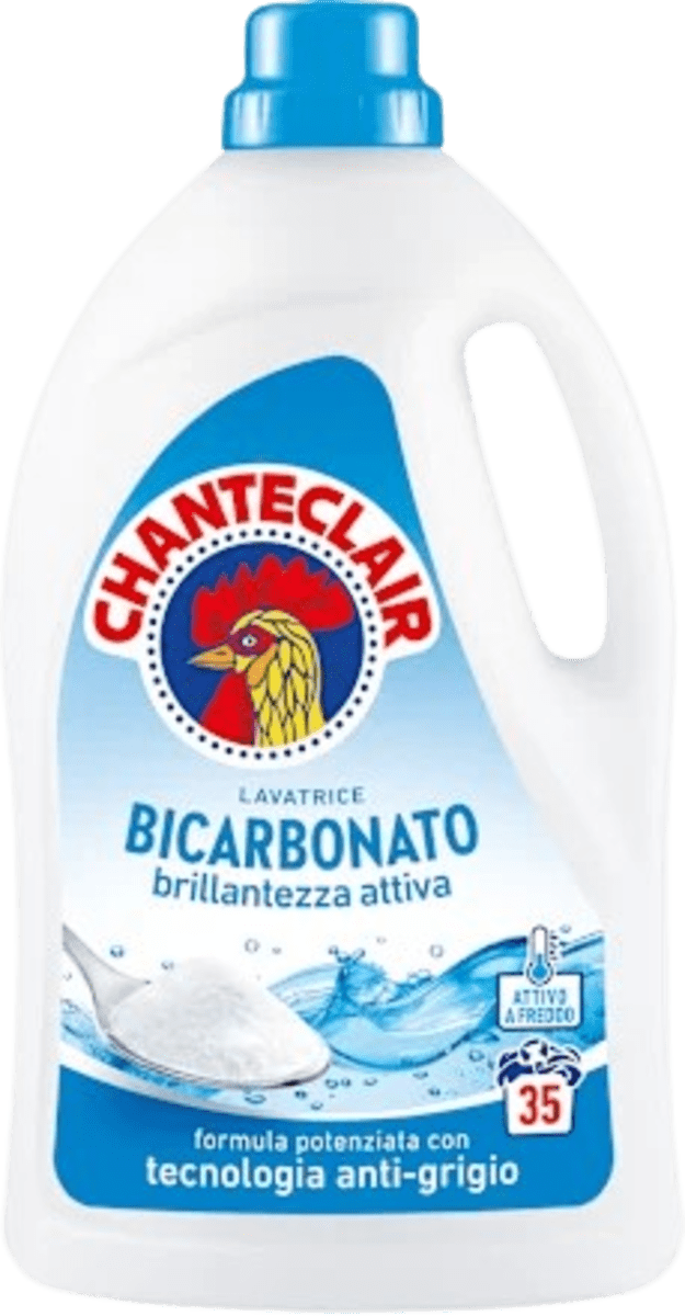CHANTECLAIR Detergent rufe cu bicarbonat 35 spălări, 1,575 ml
