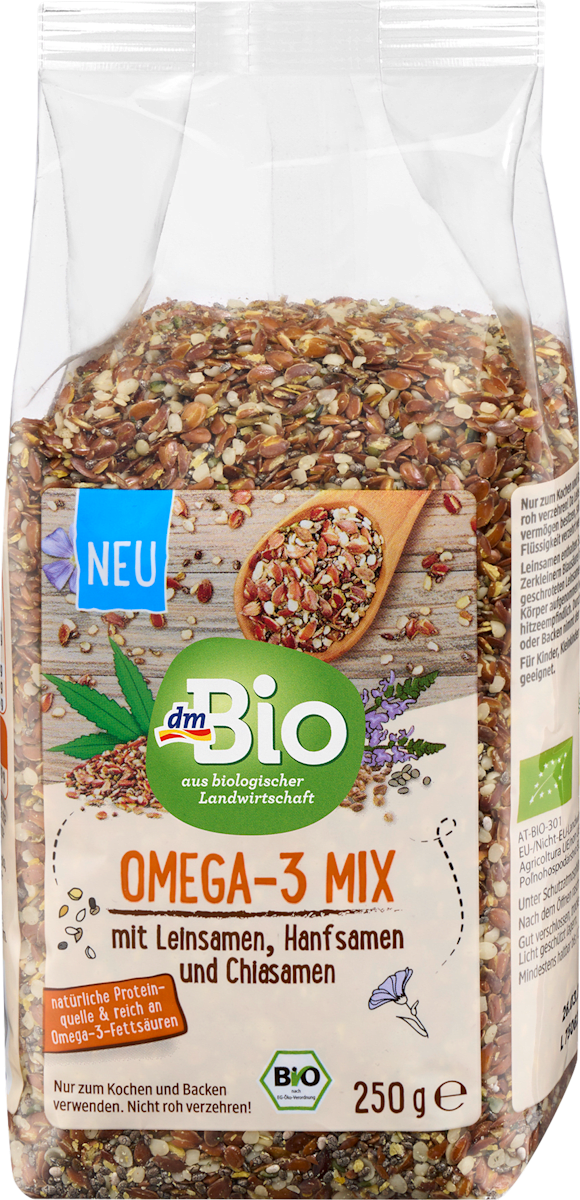 dmBio Saaten Omega-3 Mix, 250 g | dm.at