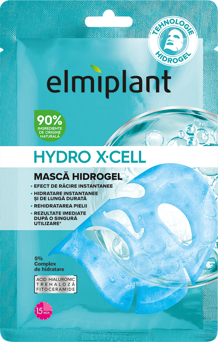 Elmiplant Mască de față hidrogel, 1 buc | dm.ro