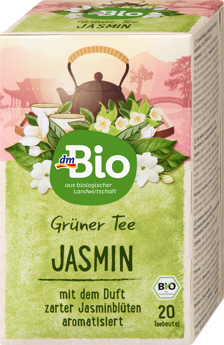 dmBio Grüner Tee Jasmin (20 Beutel), 30 g dauerhaft günstig online ...