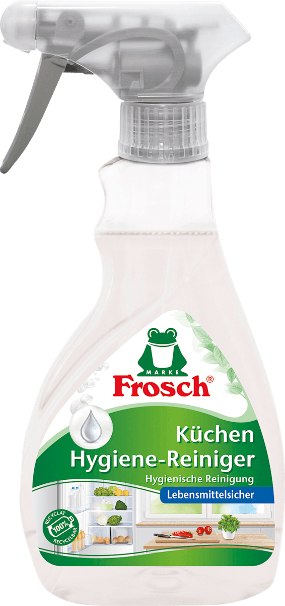 Frosch Hygienereiniger Küche Lebensmittelsicher, 300 ml dauerhaft günstig online kaufen