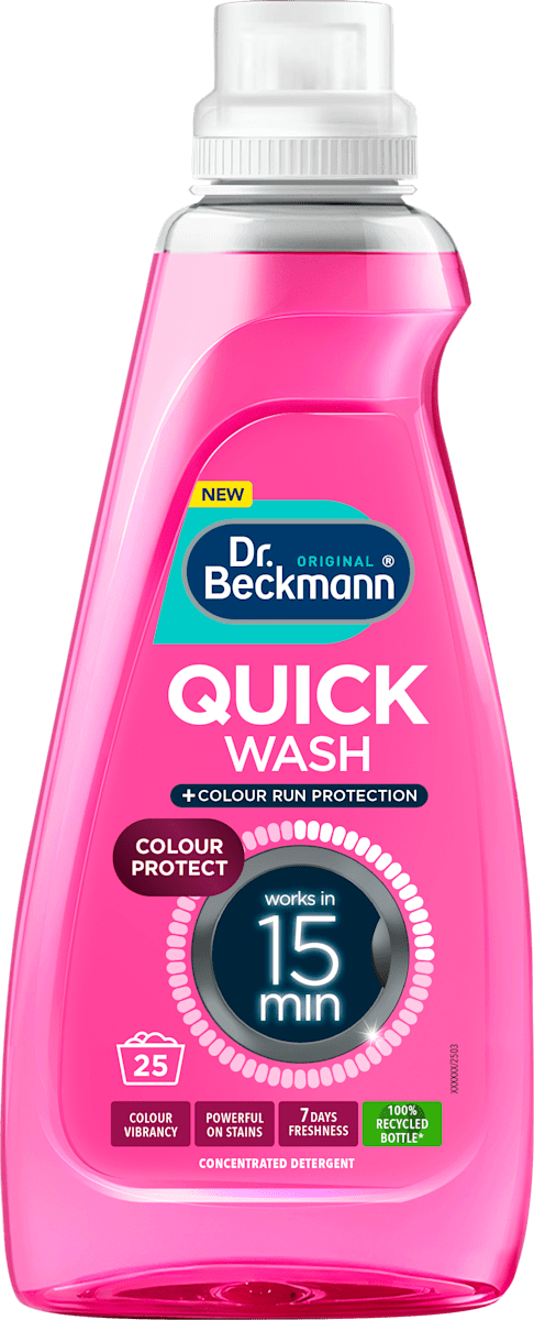 Dr.Beckmann Detergent rufe color 25 spălări, 800 ml | dm.ro