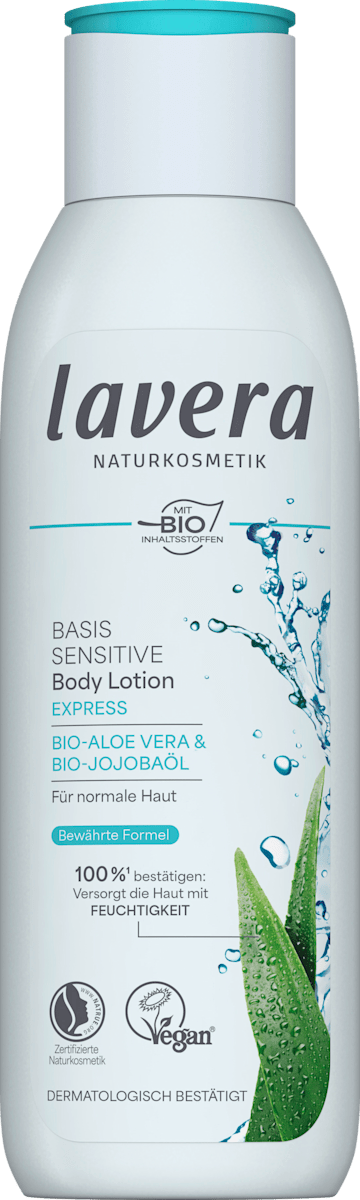 lavera NATURKOSMETIK Bodylotion Basis Sensitiv Express, 250 ml | dm.at