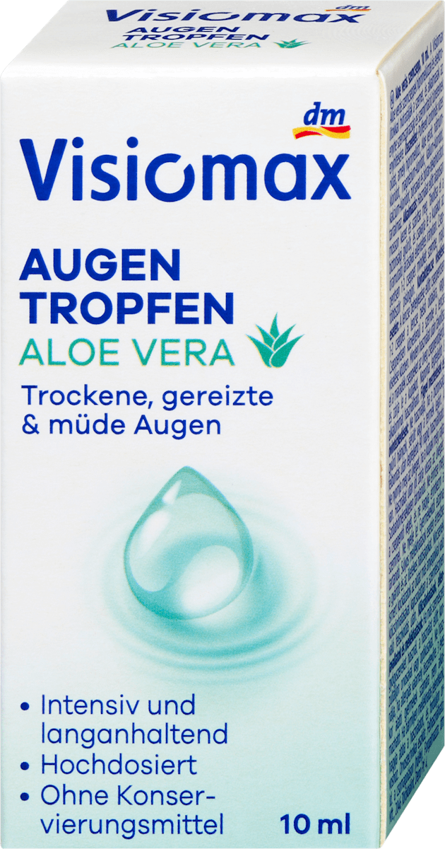 Augentropfen Aloe Vera, ohne Konservierungsmittel, 10 ml