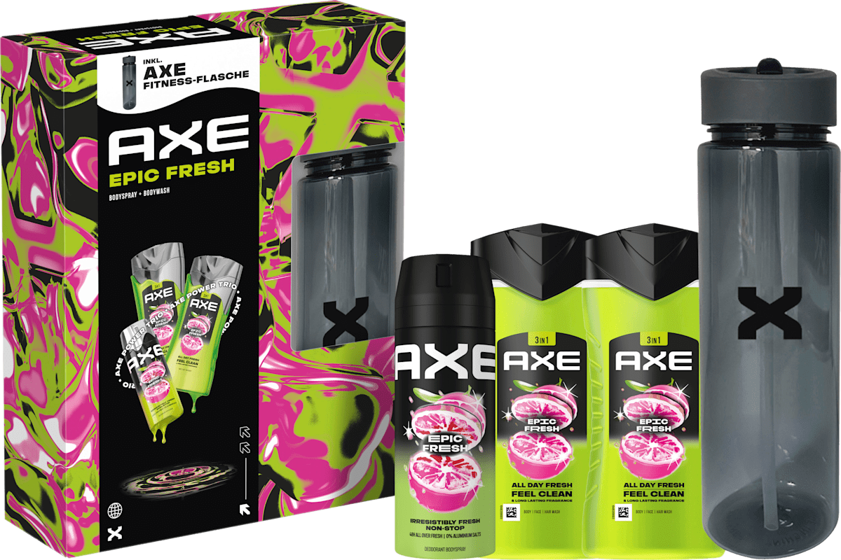 AXE Geschenkset Epic Fresh inkl. Fitness-Flasche 3tlg, 1 St dauerhaft günstig online kaufen