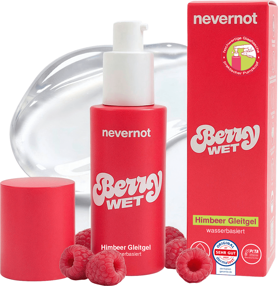 nevernot Gleitgel Berry Wet, 50 ml dauerhaft günstig online kaufen