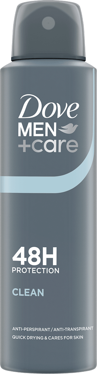 Dove MEN+CARE CLEAN dezodorans u spreju, 150 ml