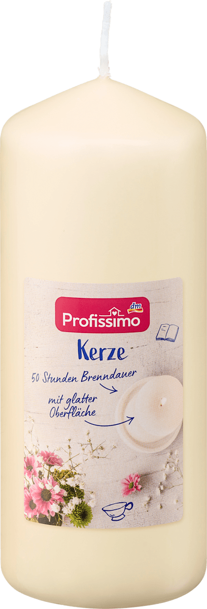 Profissimo Kerze glatt 150/60 champagner, 1 St dauerhaft günstig online kaufen