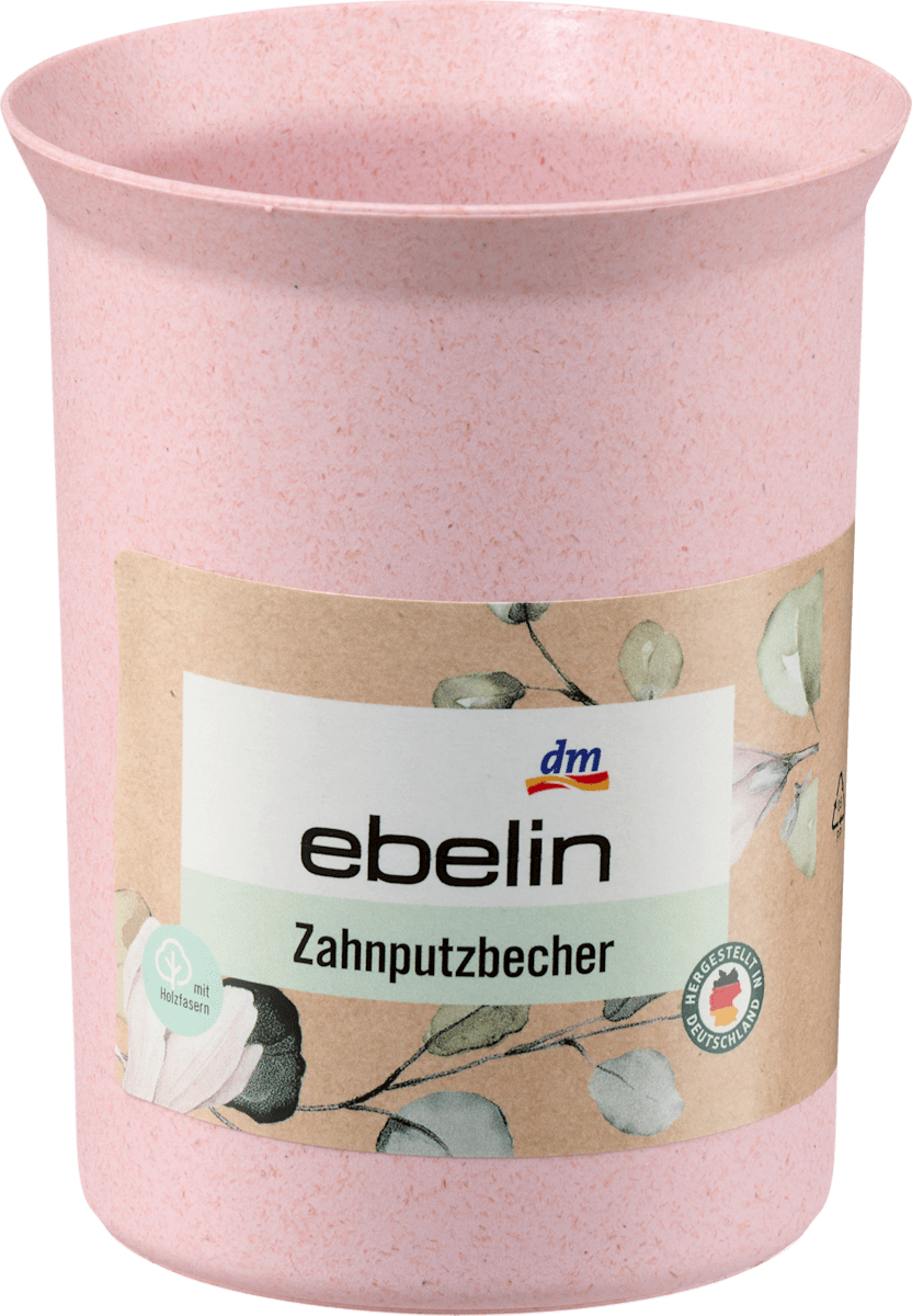 Zahnputzbecher rosa, 1 St