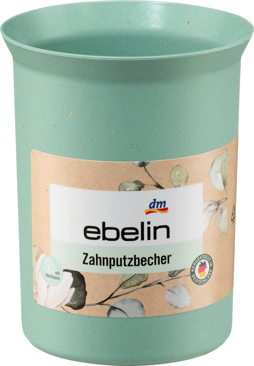 ebelin Zahnputzbecher grün, 1 St dauerhaft günstig online kaufen