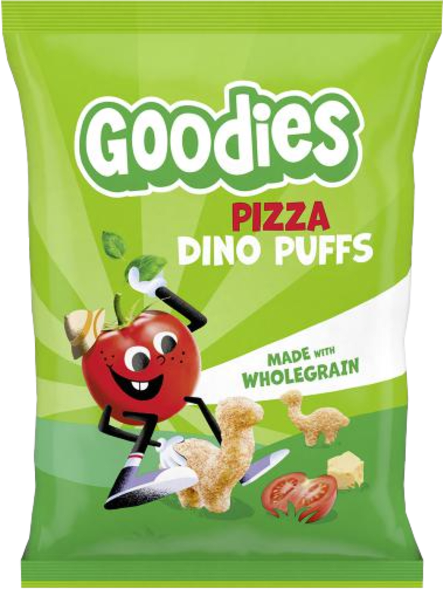 Czech Republic product data sample: křupky Dino s příchutí pizza, 30 g