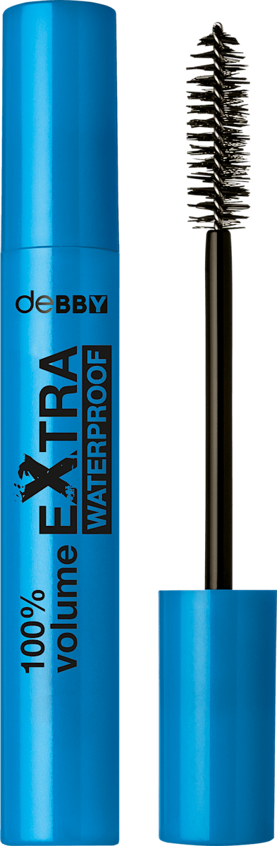 deBBY Mascara 100% volume EXTRA waterproof, 15,5 g | dm Italia