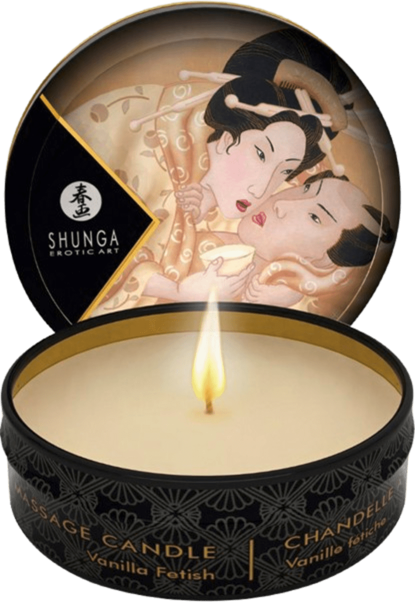 SHUNGA Lumânare pentru masaj erotic Vanilla Fetish, 30 ml | dm.ro