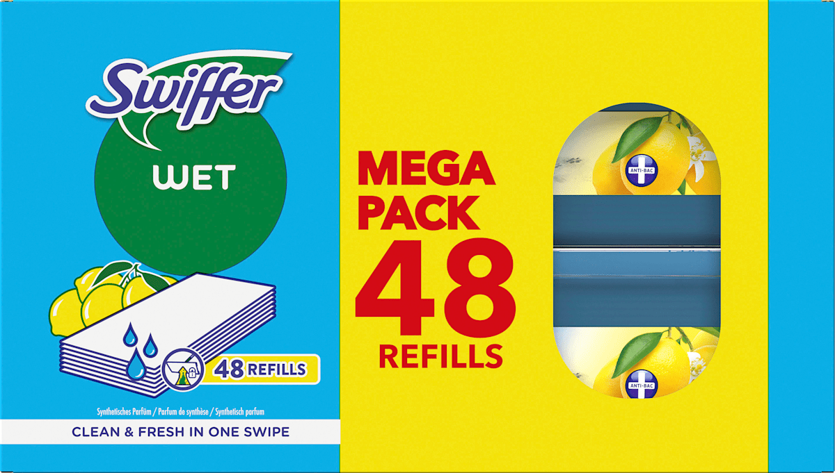 Swiffer Wischtücher Nachfüllpack (2x24 Tücher), 48 St dauerhaft günstig online kaufen