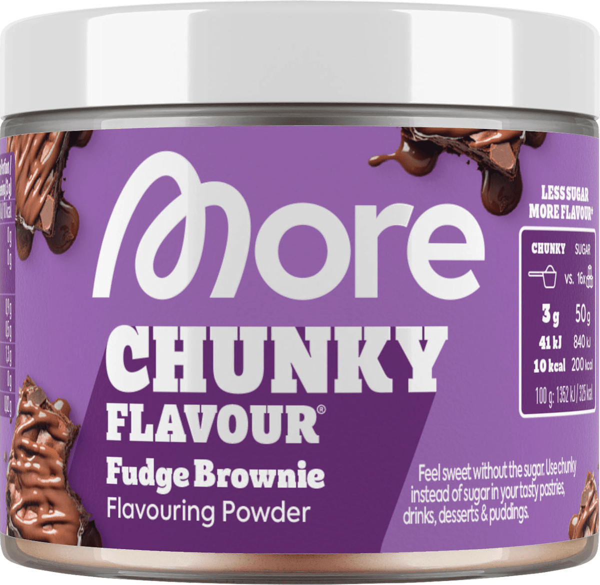 Süßungsmittel, Chunky Flavour Fudge Brownie, 90 g