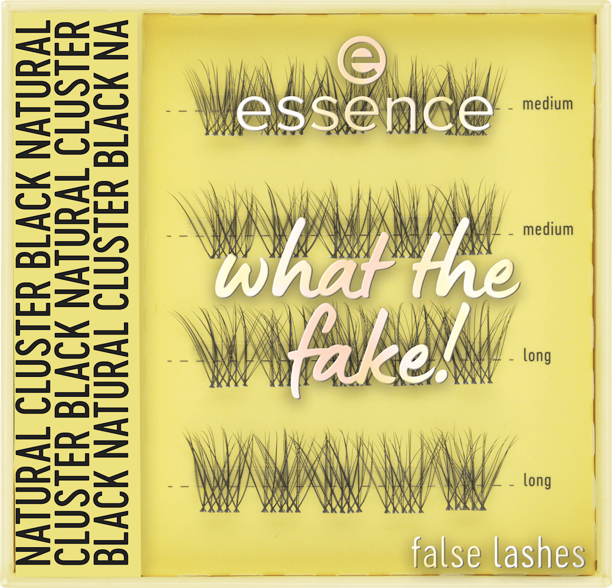 essence Künstliche Wimpern Set What The Fake! False Lashes 06 Natural ...