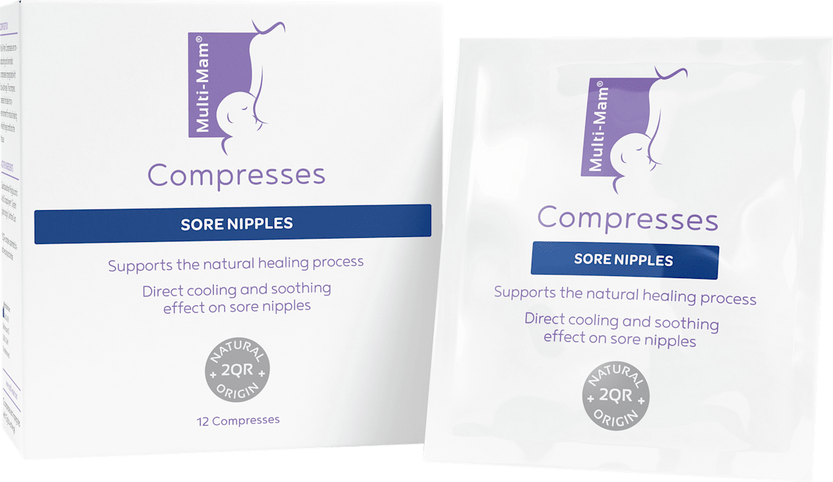 MULTI-MAM Comprese pentru mameloane cu gel bio-activ, 12 buc | dm.ro