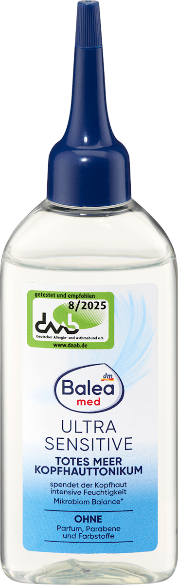 Balea med Ultra Sensitive tonic pentru scalp Marea Moartă, 100 ml | dm.ro