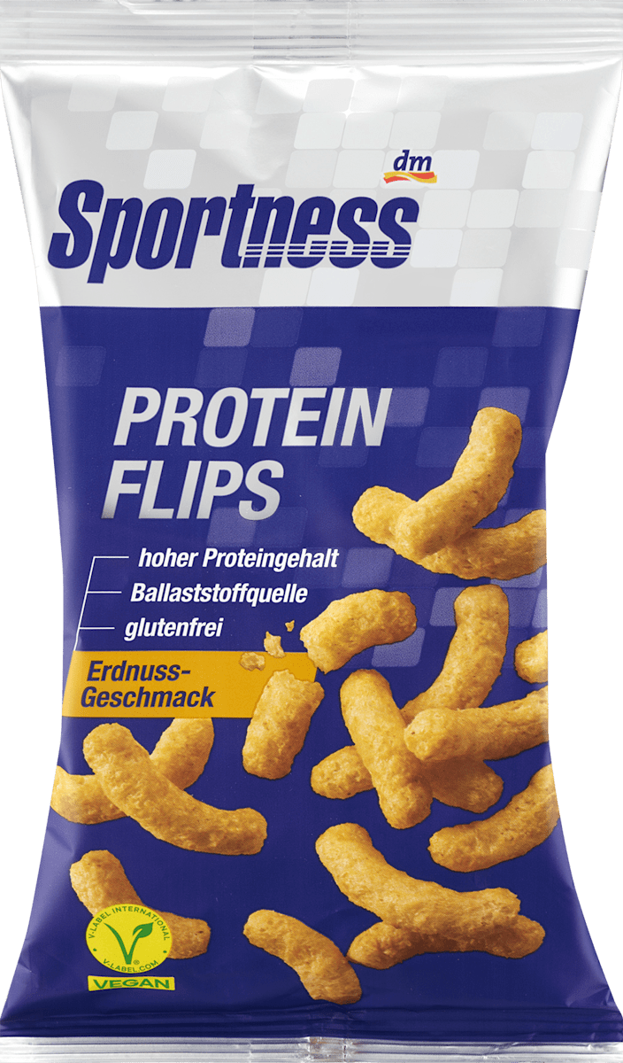 Protein Flips, Erdnuss Geschmack, 50 g