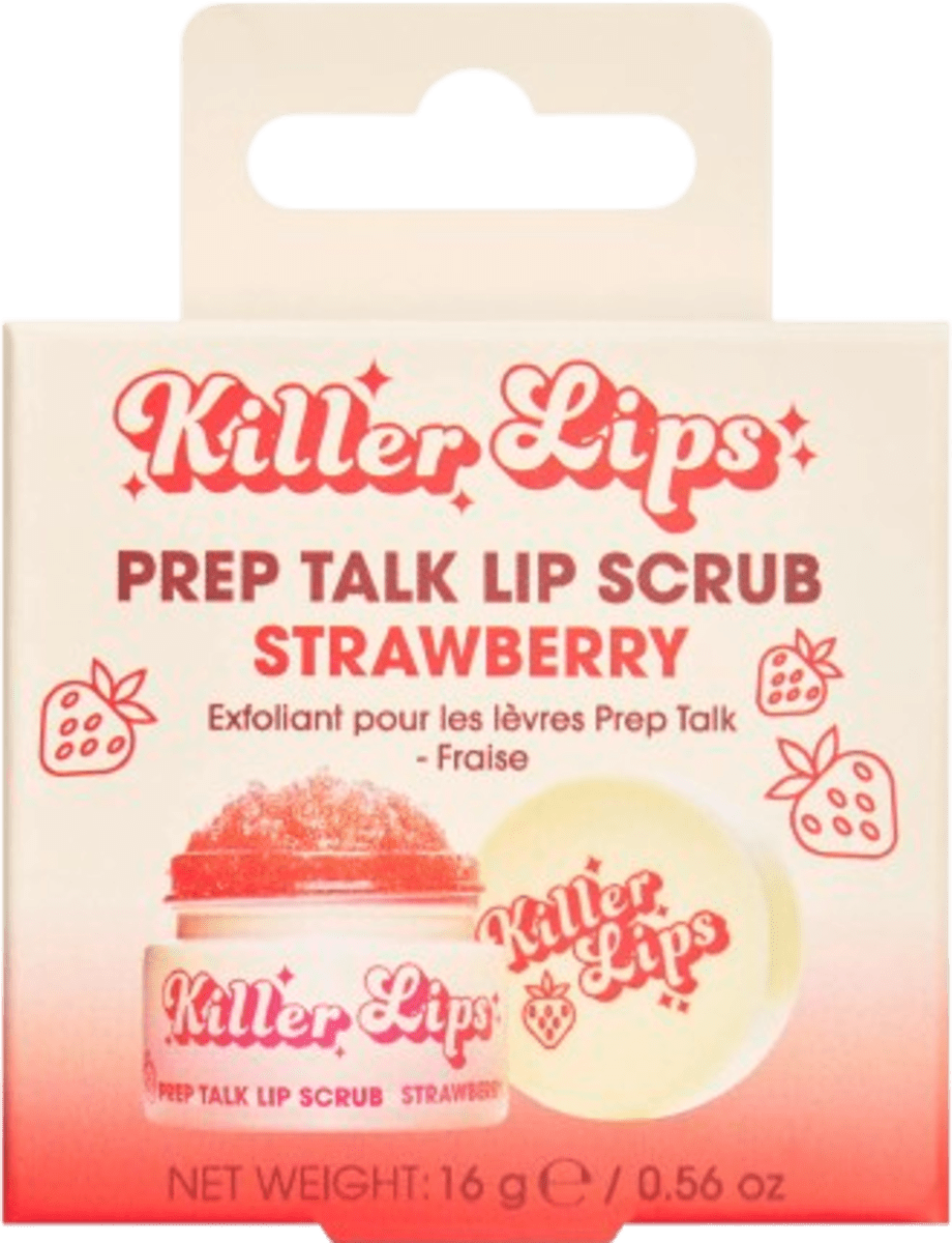 フェイスパウダー NATURAL BEAUTE lip scrub Killer Lips Scrub de buze Strawberry, 16 g | dm.ro