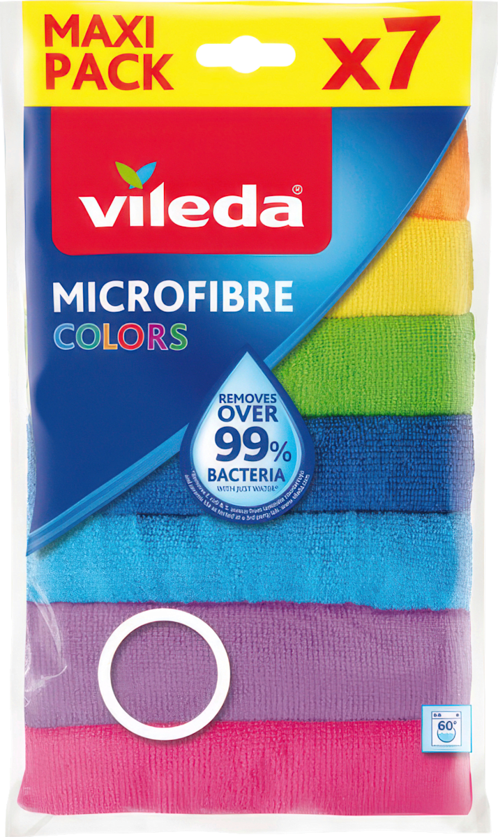 Allzwecktücher Mikrofaser Colors Multipack, 7 St
