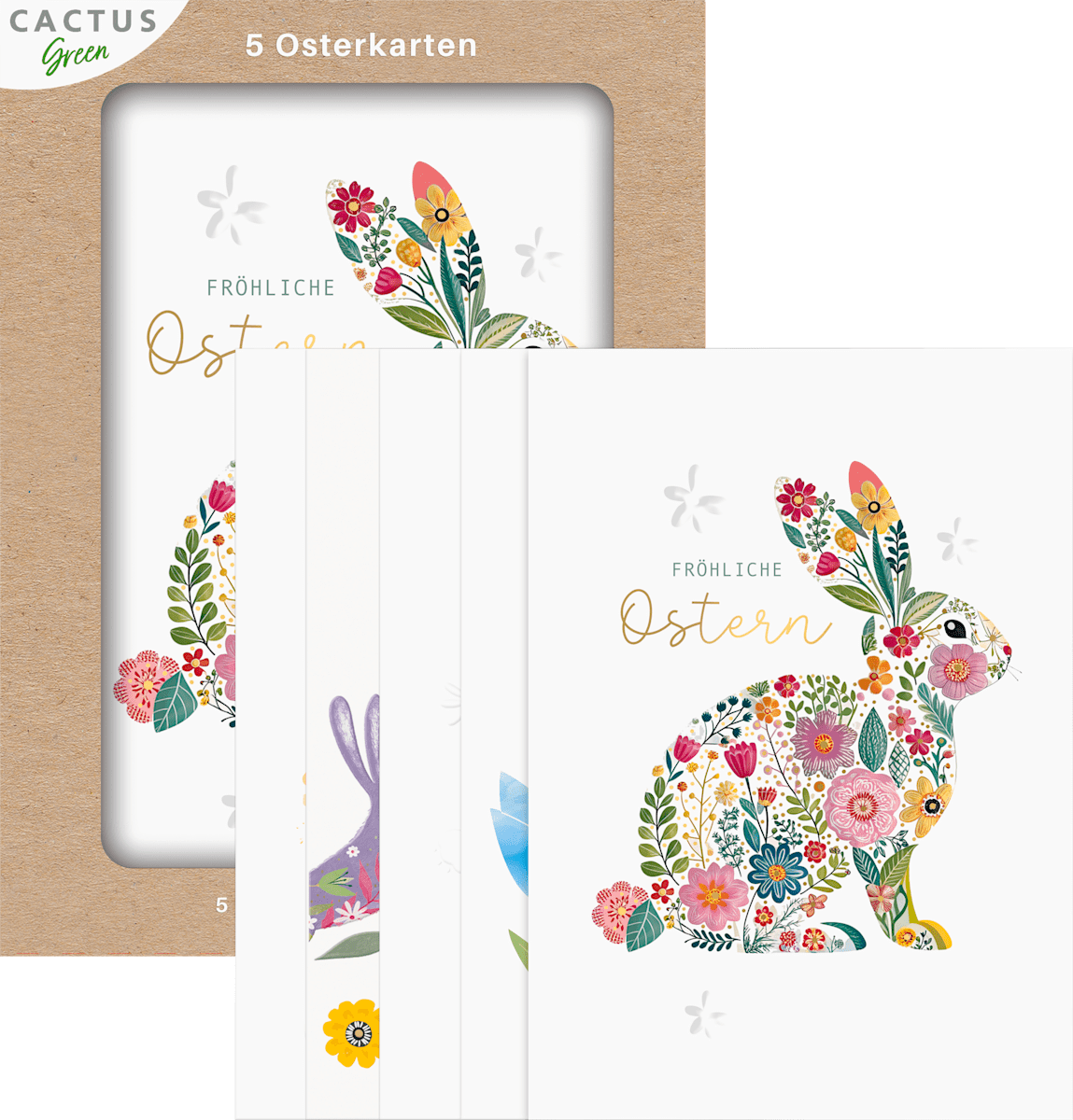 Grukarte Ostern Mehrstckpackung, 1 St