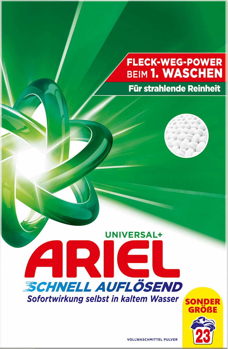 Vollwaschmittel Pulver, 23 Wl