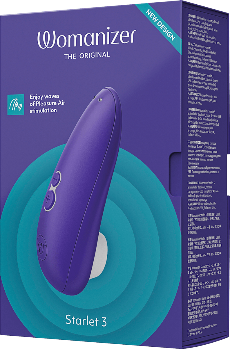 Womanizer Auflegevibrator Starlet 3 Indigo, 1 St | dm.at