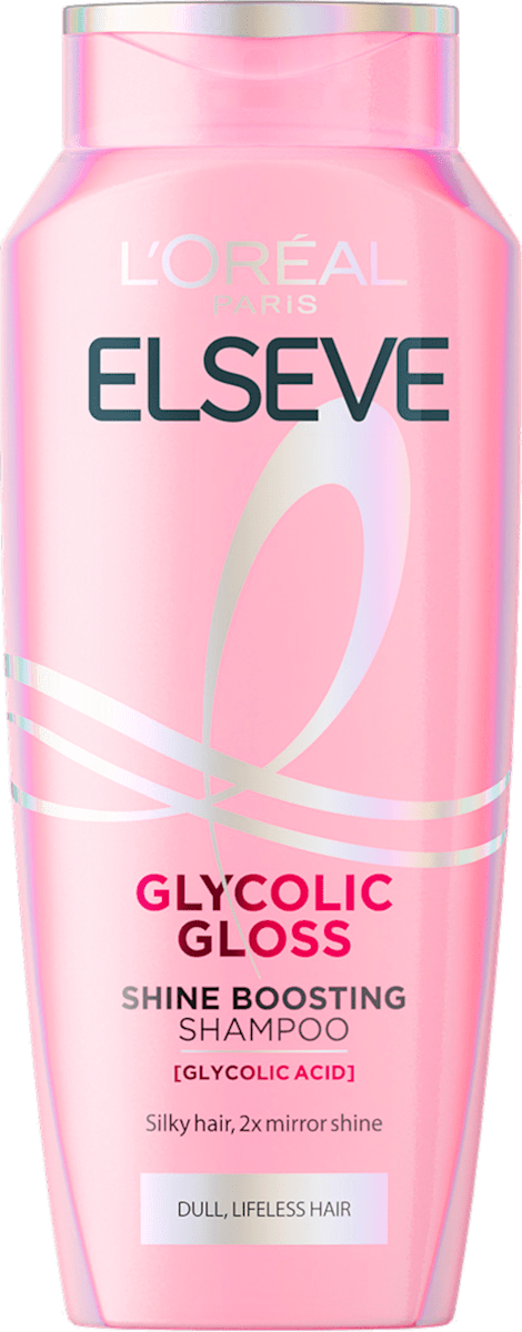 L'ORÉAL PARiS ELSEVE Шампоан за коса Glycolic Gloss, 400 ml | dm България